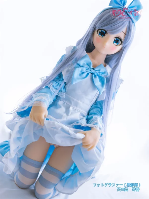 アニメ系メイド ラブドール美月 二次元顔ダッチワイフ 画像は135cmスリムボディ(AotumeDoll、135cm-145cm身長、素材選択可能) - at11201