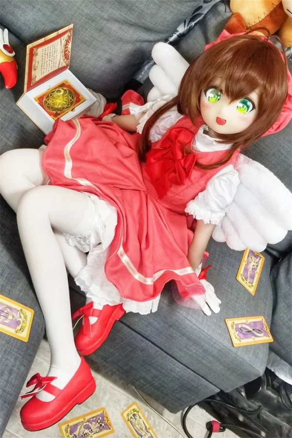 木之本桜 ラブドール 『カードキャプターさくら』のさくら コスプレ等身大人形、2つの動画あり 135cmスリムボディ（AotumeDoll、身長、素材選択可能） - new-at11501