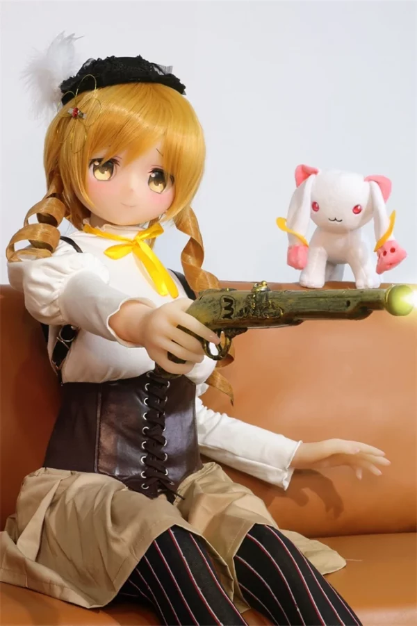 巴マミ ラブドール (魔法少女まどか☆マギカ)のコスプレ等身大人形 身長、素材選択可能（AotumeDoll、145cm-D Cupボディ） - new-at12801