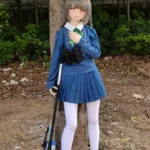 霞沢ミユ ラブドール 『ブルーアーカイブ』のコスプレ等身大人形 身長、素材選択可能（AotumeDoll、145cmB Cupボディ） - new-at13003