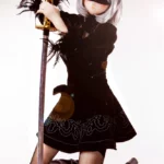 2B 145cm-155cm身長、素材選択可能なアニメドール（サンプルは155cm F-Cupボディ、AotumeDoll） - new-at20306