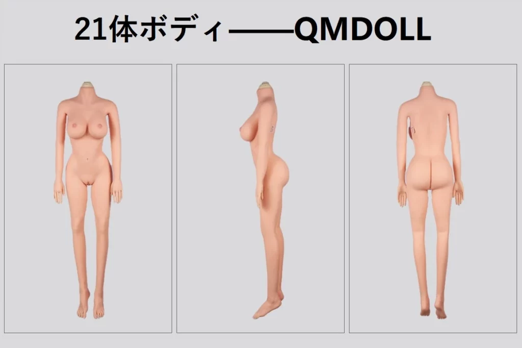 QMDOLLの21体ボディについての説明（データと写真） - qmdoll-body-type