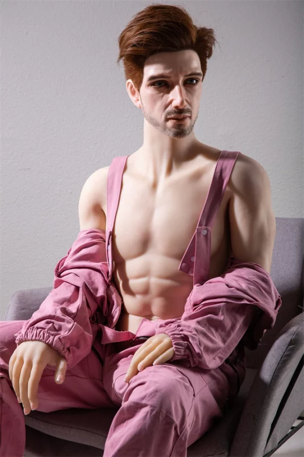 憂鬱なピンク服の男 リアルラブドール Ethan QitaDoll 女性向けのダッチワイフ 135-180CM(動画あり、画像は175cm体) - qt101112