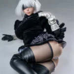 2B 156cm-171cmボディ選択可能なフルシリコンドール（動画あり、サンプルは171cm Gカップ体、90%再現度、GameLadyDoll） - gl0301