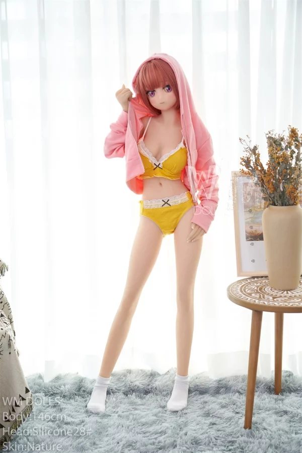146cm TPEラブドール（145-172cmボディ選択可能、WMDOLL） - wm-a0604